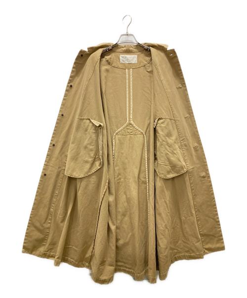 HARVESTY（ハーベスティー）HARVESTY (ハーベスティー) OVER COAT ベージュ サイズ:Sの古着・服飾アイテム