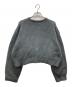 mizuiro-ind (ミズイロインド) waffle knit C/D グレー サイズ:記載無し：4000円