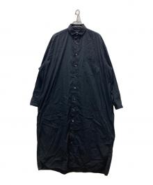ticca（ティッカ）の古着「シャツワンピース」｜ネイビー