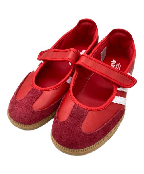 adidas（アディダス）adidas (アディダス) SAMBA JANE レッド サイズ:24.5の古着・服飾アイテム