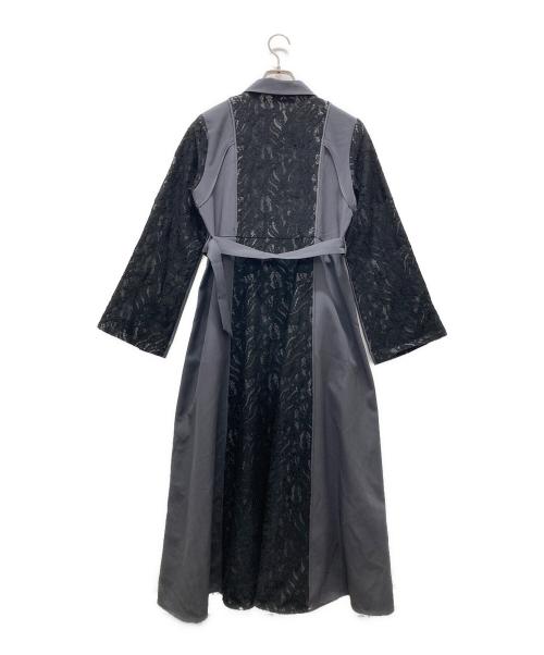 HARE（ハレ）HARE (ハレ) ソデスリットキリカエワンピース グレー サイズ:Fの古着・服飾アイテム
