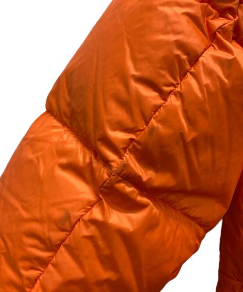 FIRST DOWN（ファーストダウン）FIRST DOWN (ファーストダウン) REVERSIBLE DOWN JACKET オレンジ サイズ:Mの古着・服飾アイテム
