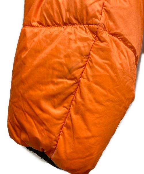 FIRST DOWN（ファーストダウン）FIRST DOWN (ファーストダウン) REVERSIBLE DOWN JACKET オレンジ サイズ:Mの古着・服飾アイテム