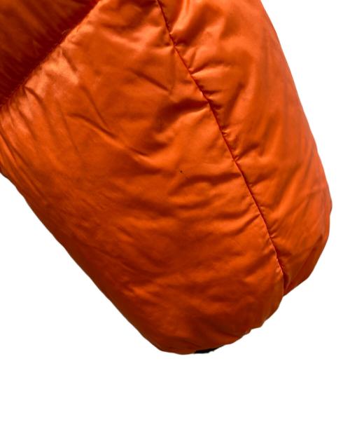 FIRST DOWN（ファーストダウン）FIRST DOWN (ファーストダウン) REVERSIBLE DOWN JACKET オレンジ サイズ:Mの古着・服飾アイテム