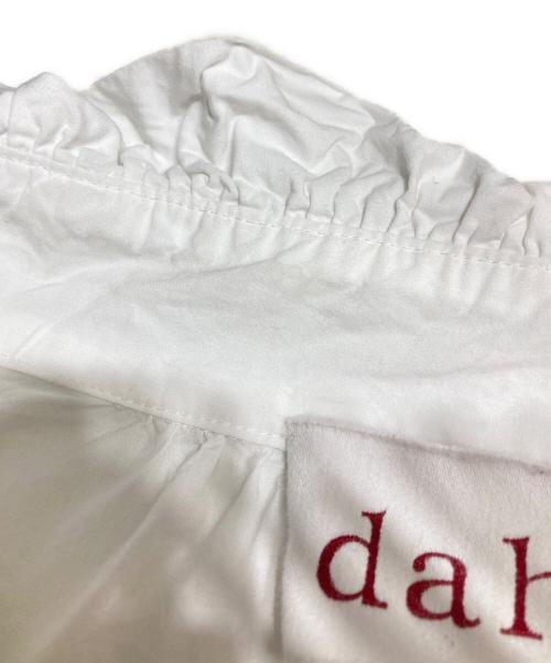 dahl'ia（ダリア）dahl'ia (ダリア) フリルブラウス ホワイト サイズ:Fの古着・服飾アイテム