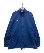 NIKEナイキ）の古着「刺繍ロゴトラックジャケット」｜ネイビー