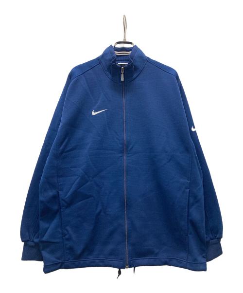 NIKE（ナイキ）NIKE (ナイキ) 刺繍ロゴトラックジャケット ネイビー サイズ:Lの古着・服飾アイテム