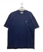 LACOSTEラコステ）の古着「鹿の子Tシャツ」｜ネイビー