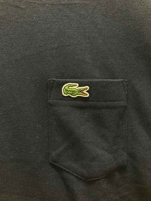 LACOSTE（ラコステ）LACOSTE (ラコステ) 鹿の子Tシャツ ネイビー サイズ:L 未使用品の古着・服飾アイテム