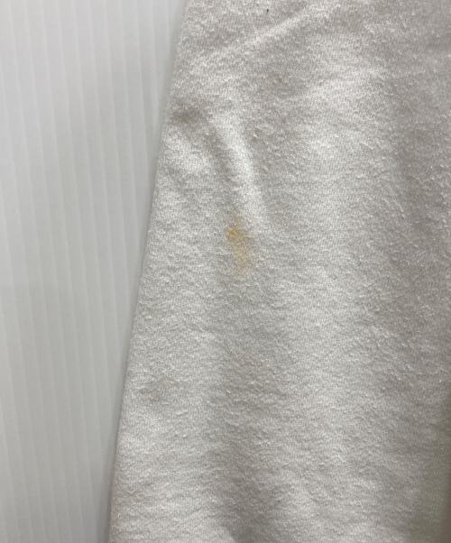 stussy（ステューシー）stussy (ステューシー) プリントスウェット/ funky fresh gear ホワイト サイズ:Mの古着・服飾アイテム