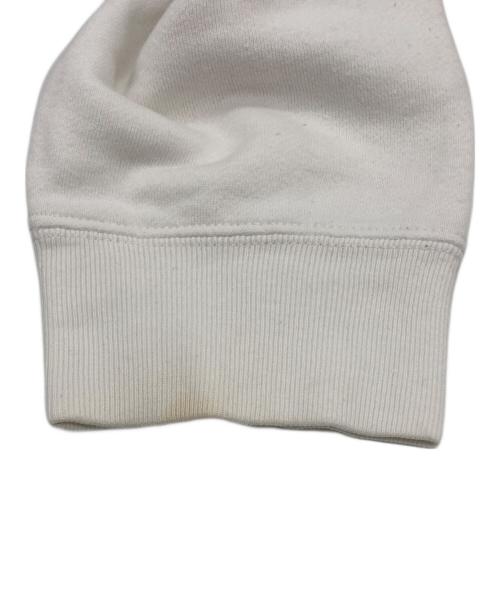 stussy（ステューシー）stussy (ステューシー) プリントスウェット/ funky fresh gear ホワイト サイズ:Mの古着・服飾アイテム