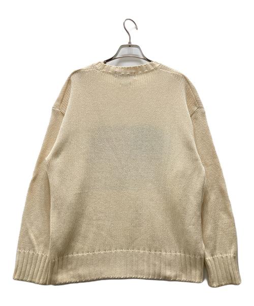 POLO RALPH LAUREN（ポロ・ラルフローレン）POLO RALPH LAUREN (ポロ・ラルフローレン) 星条旗ニット アイボリー サイズ:Mの古着・服飾アイテム