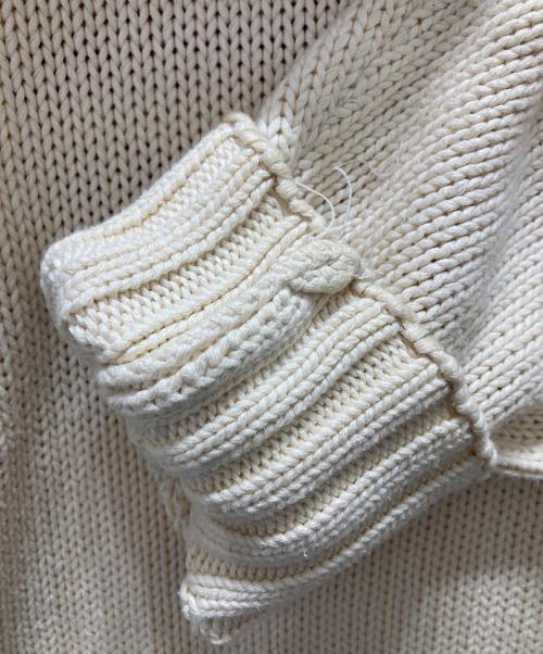 POLO RALPH LAUREN（ポロ・ラルフローレン）POLO RALPH LAUREN (ポロ・ラルフローレン) 星条旗ニット アイボリー サイズ:Mの古着・服飾アイテム