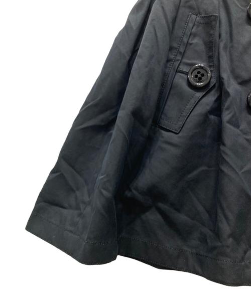 BURBERRY BLUE LABEL（バーバリー ブルー レーベル）BURBERRY BLUE LABEL (バーバリー ブルー レーベル) トレンチ ミニスカート ブラック サイズ:36の古着・服飾アイテム