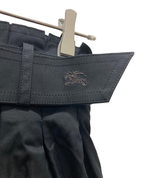 BURBERRY BLUE LABEL（バーバリー ブルー レーベル）BURBERRY BLUE LABEL (バーバリー ブルー レーベル) トレンチ ミニスカート ブラック サイズ:36の古着・服飾アイテム