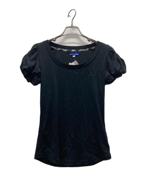 BURBERRY LONDON BLUE LABEL（バーバリーロンドンブルーレーベル）BURBERRY LONDON BLUE LABEL (バーバリーロンドンブルーレーベル) Tシャツ ブラック サイズ:38 未使用品の古着・服飾アイテム