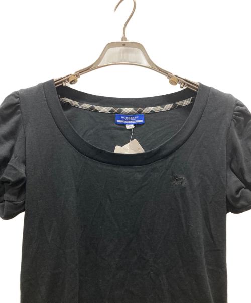 BURBERRY LONDON BLUE LABEL（バーバリーロンドンブルーレーベル）BURBERRY LONDON BLUE LABEL (バーバリーロンドンブルーレーベル) Tシャツ ブラック サイズ:38 未使用品の古着・服飾アイテム