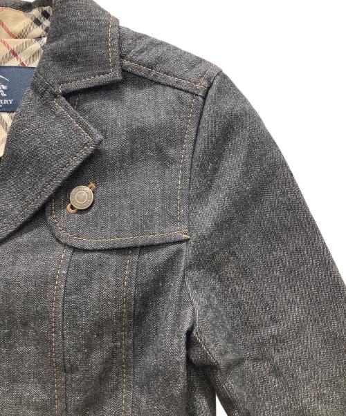 BURBERRY LONDON（バーバリーロンドン）BURBERRY LONDON (バーバリーロンドン) デニムジャケット ブラック サイズ:140の古着・服飾アイテム