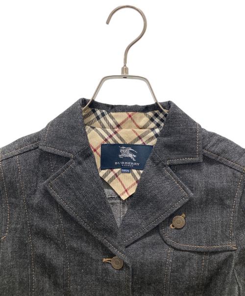 BURBERRY LONDON（バーバリーロンドン）BURBERRY LONDON (バーバリーロンドン) デニムジャケット ブラック サイズ:140の古着・服飾アイテム