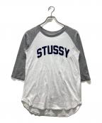 stussyステューシー）の古着「カットソー」｜ライトグレー