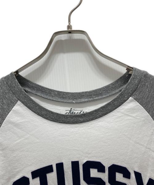 stussy（ステューシー）stussy (ステューシー) カットソー ライトグレー サイズ:Sの古着・服飾アイテム