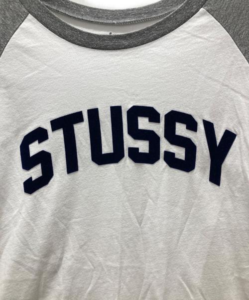 stussy（ステューシー）stussy (ステューシー) カットソー ライトグレー サイズ:Sの古着・服飾アイテム