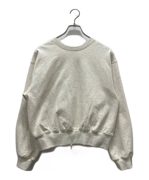 IENA（イエナ）IENA (イエナ) ジップオープン2WAYスウェットプルオーバー ホワイト サイズ:記載なしの古着・服飾アイテム