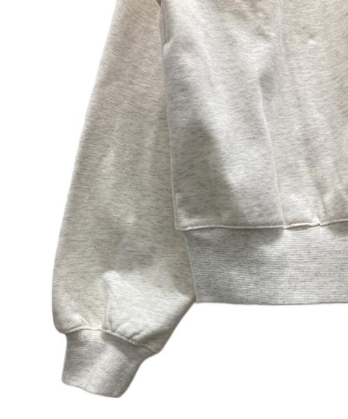 IENA（イエナ）IENA (イエナ) ジップオープン2WAYスウェットプルオーバー ホワイト サイズ:記載なしの古着・服飾アイテム
