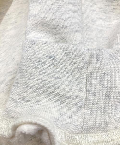 IENA（イエナ）IENA (イエナ) ジップオープン2WAYスウェットプルオーバー ホワイト サイズ:記載なしの古着・服飾アイテム