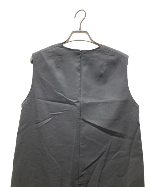 IENA（イエナ）IENA (イエナ) リネン混ノースリーブワンピース グレー サイズ:36の古着・服飾アイテム