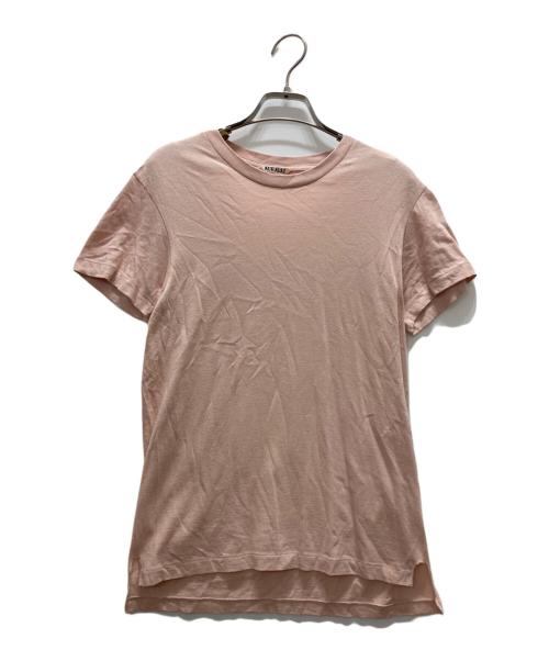 AURALEE（オーラリー）AURALEE (オーラリー) SEAMLESS CREW NECK TEE ピンク サイズ:1の古着・服飾アイテム