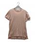 AURALEE（オーラリー）の古着「SEAMLESS CREW NECK TEE」｜ピンク