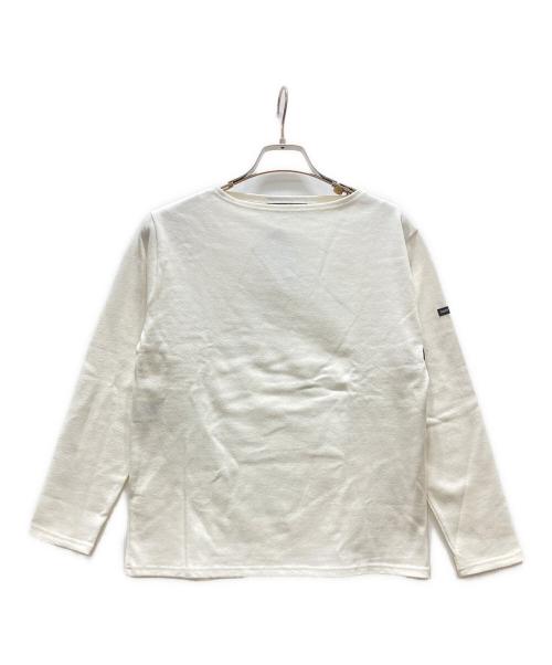 SAINT JAMES（セントジェームス）SAINT JAMES (セントジェームス) バスクシャツ ホワイト サイズ:XS 未使用品の古着・服飾アイテム
