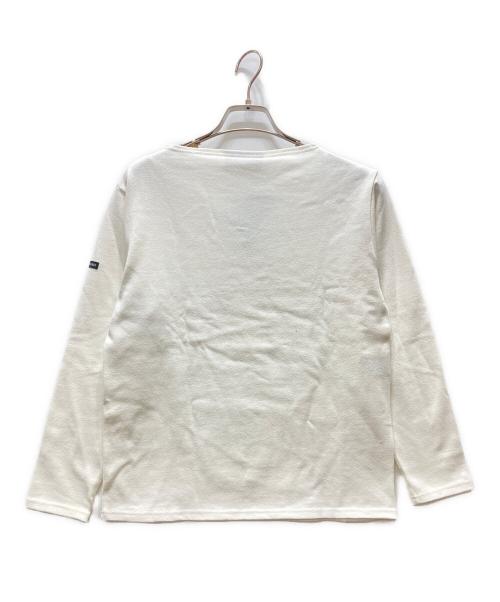 SAINT JAMES（セントジェームス）SAINT JAMES (セントジェームス) バスクシャツ ホワイト サイズ:XS 未使用品の古着・服飾アイテム