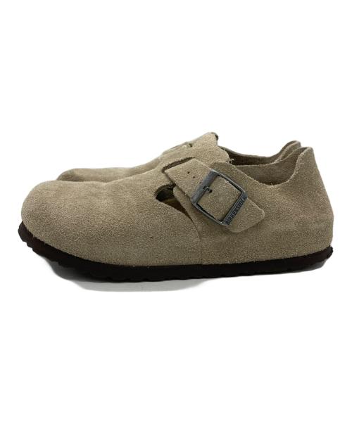 BIRKENSTOCK（ビルケンシュトック）BIRKENSTOCK (ビルケンシュトック) London LEVE Taupe ベージュ サイズ:37の古着・服飾アイテム