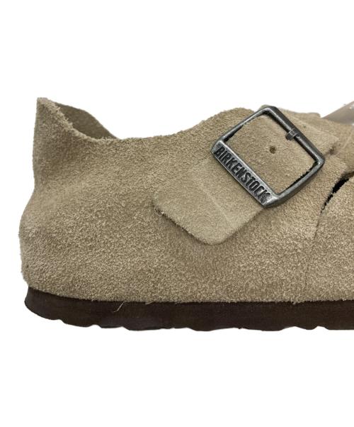 BIRKENSTOCK（ビルケンシュトック）BIRKENSTOCK (ビルケンシュトック) London LEVE Taupe ベージュ サイズ:37の古着・服飾アイテム
