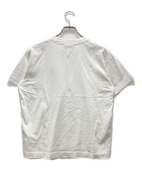AMI Alexandre Mattiussi（アミアレクサンドルマテュッシ）AMI Alexandre Mattiussi (アミアレクサンドルマテュッシ) ハートワンポイントTシャツ ホワイト サイズ:Mの古着・服飾アイテム