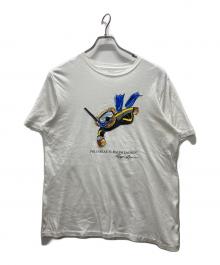 POLO RALPH LAUREN（ポロ・ラルフローレン）の古着「ポロベアプリントTシャツ」｜ホワイト
