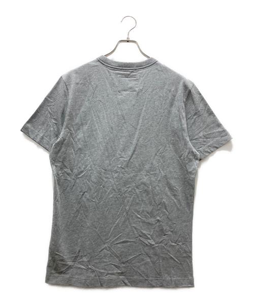 A.P.C.（アーペーセー）A.P.C. (アーペーセー) LACOSTE (ラコステ) フロッキーロゴ プリントTシャツ グレー サイズ:Mの古着・服飾アイテム
