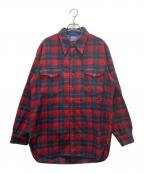 PENDLETONペンドルトン）の古着「70's チェックネルシャツ」｜レッド