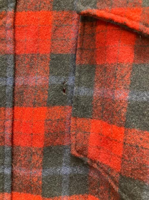PENDLETON（ペンドルトン）PENDLETON (ペンドルトン) 70's チェックネルシャツ レッド サイズ:16　1/2の古着・服飾アイテム