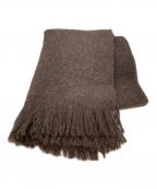 TODAYFULトゥデイフル）の古着「ブラッシュドボリュームストール/Life Brashed Volume Stole」｜ブラウン
