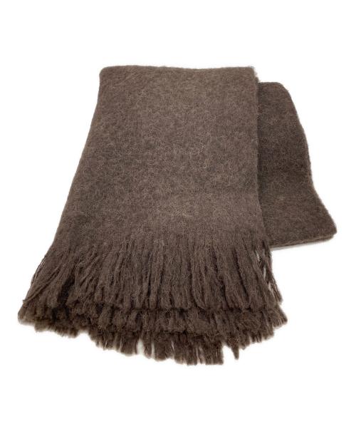 TODAYFUL（トゥデイフル）TODAYFUL (トゥデイフル) ブラッシュドボリュームストール/Life Brashed Volume Stole ブラウンの古着・服飾アイテム