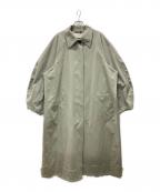 TODAYFULトゥデイフル）の古着「ステンカラーコート/Soutiencollar Spring Coat」｜カーキ