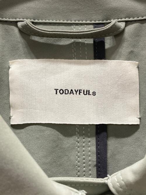 TODAYFUL（トゥデイフル）TODAYFUL (トゥデイフル) ステンカラーコート/Soutiencollar Spring Coat カーキ サイズ:38の古着・服飾アイテム