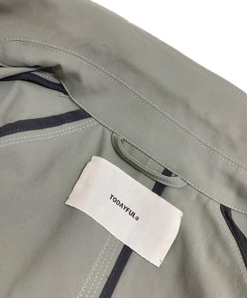 TODAYFUL（トゥデイフル）TODAYFUL (トゥデイフル) ステンカラーコート/Soutiencollar Spring Coat カーキ サイズ:38の古着・服飾アイテム