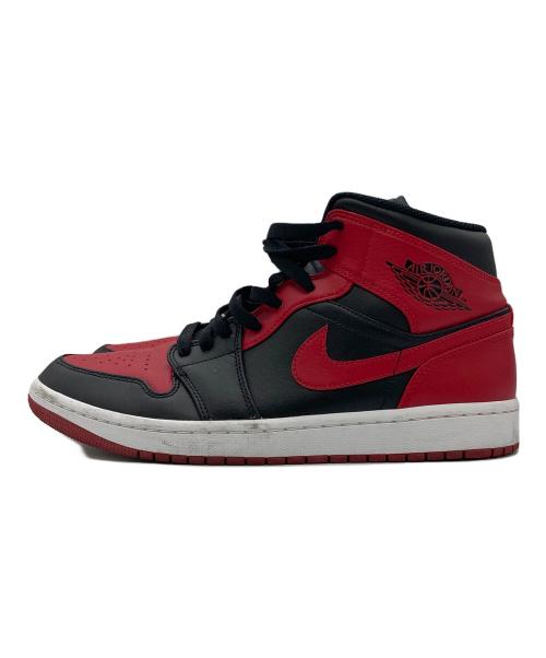 NIKE（ナイキ）NIKE (ナイキ) AIR JORDAN 1 MID BRED レッド サイズ:275の古着・服飾アイテム
