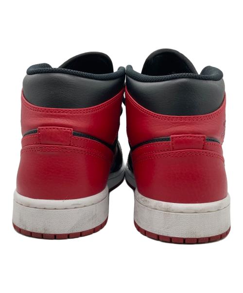 NIKE（ナイキ）NIKE (ナイキ) AIR JORDAN 1 MID BRED レッド サイズ:275の古着・服飾アイテム