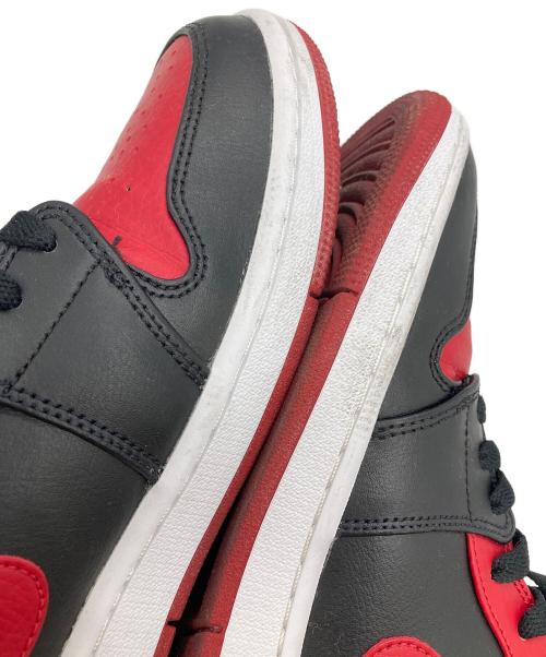 NIKE（ナイキ）NIKE (ナイキ) AIR JORDAN 1 MID BRED レッド サイズ:275の古着・服飾アイテム