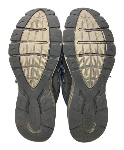 NEW BALANCE（ニューバランス）NEW BALANCE (ニューバランス) ローカットスニーカー ブラウン×ネイビー サイズ:29の古着・服飾アイテム